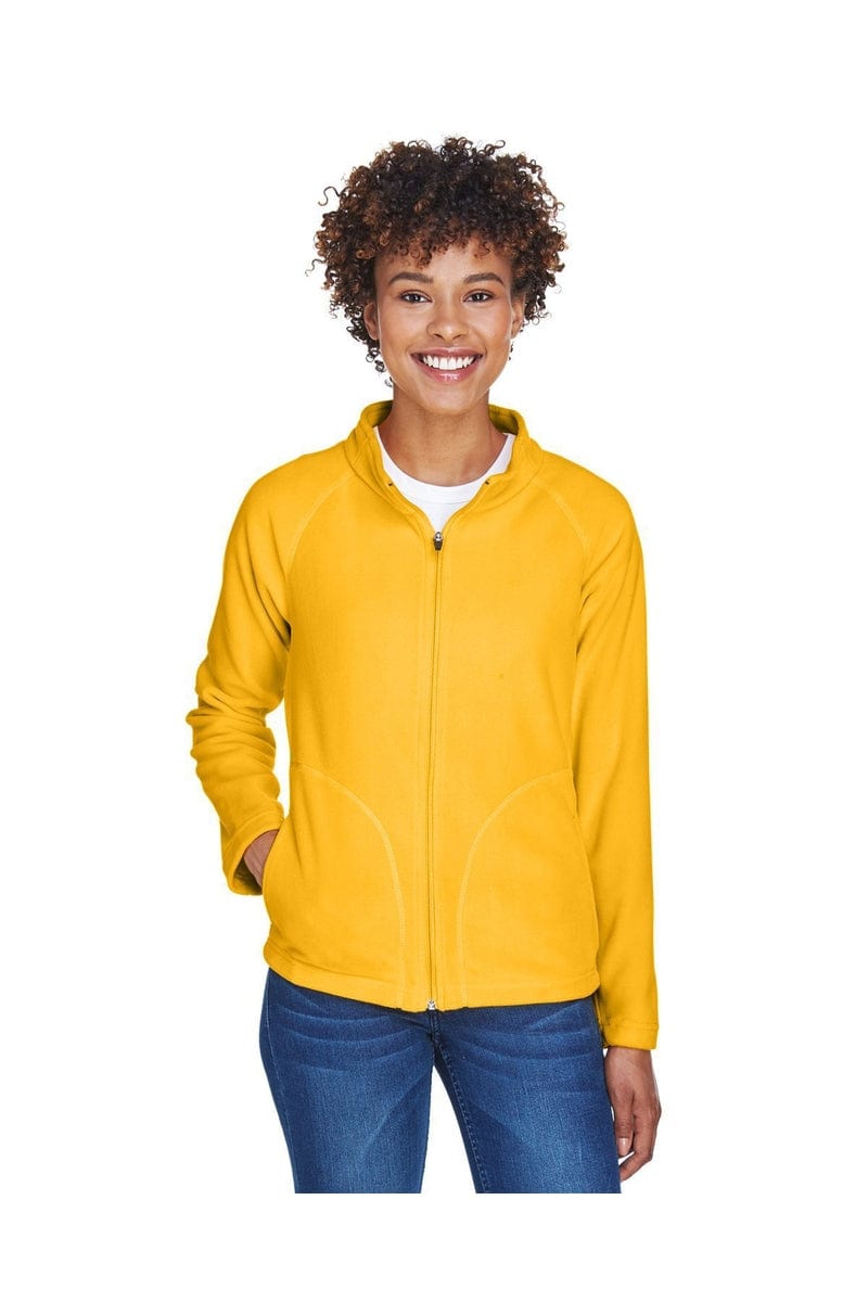 Team 365 Outerwear XS / Sport Ath Gold Team 365 TT90W: Ladies' Campus Microfleece Jacket