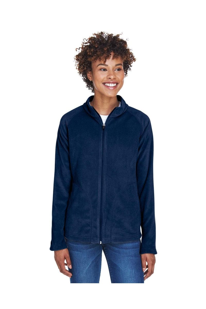 Team 365 Outerwear XS / Sport Dark Navy Team 365 TT90W: Ladies' Campus Microfleece Jacket