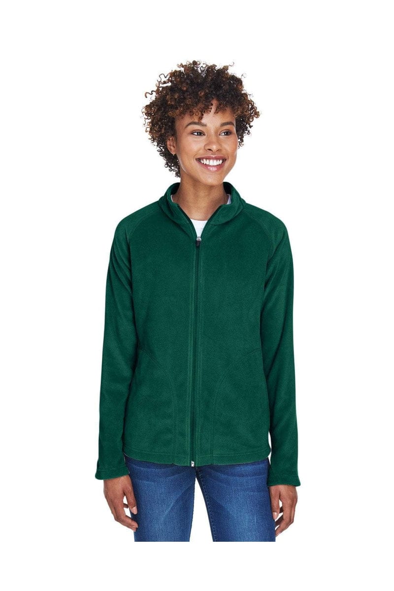 Team 365 Outerwear XS / Sport Forest Team 365 TT90W: Ladies' Campus Microfleece Jacket