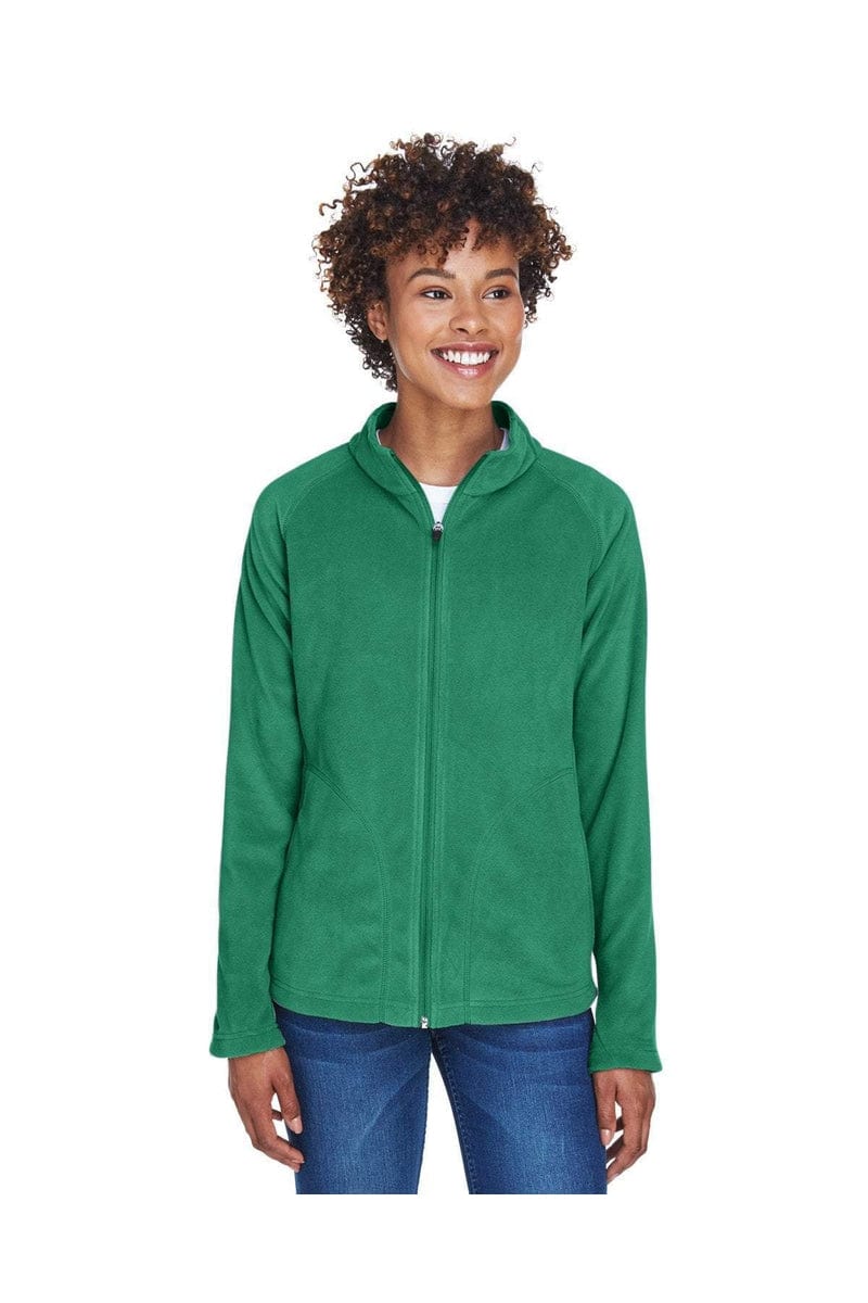 Team 365 Outerwear XS / Sport Kelly Team 365 TT90W: Ladies' Campus Microfleece Jacket