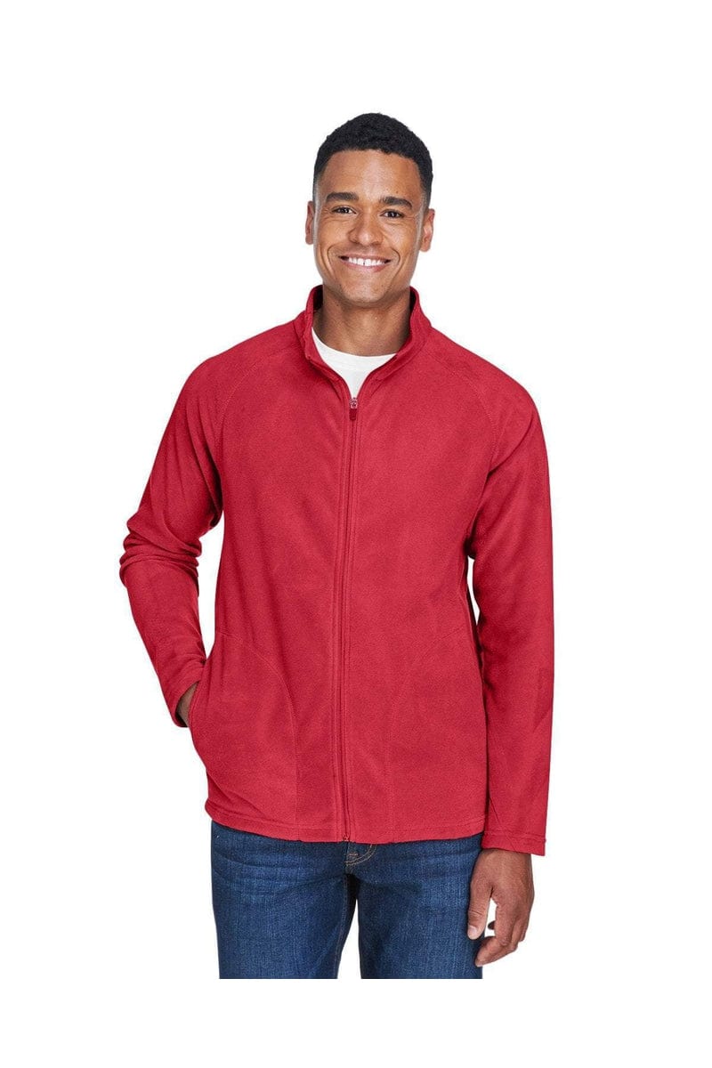 Team 365 Outerwear XS / Sport Red Team 365 TT90: Men's Campus Microfleece Jacket