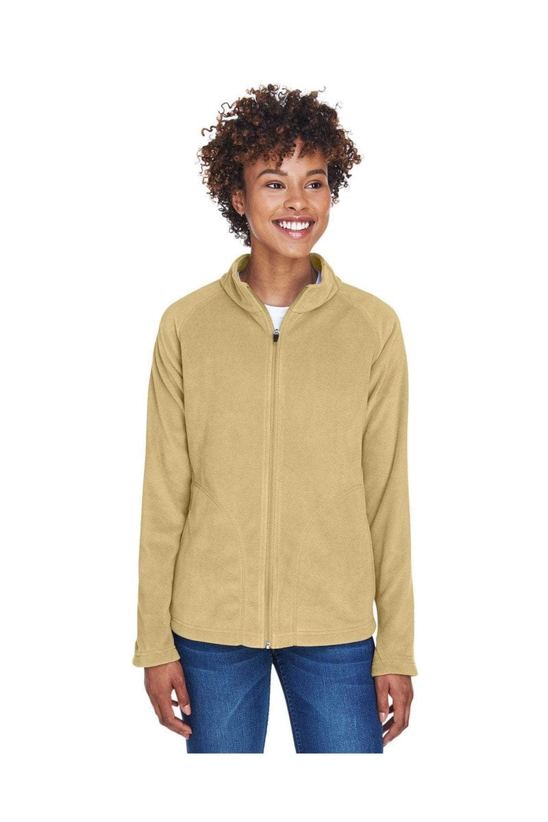 Team 365 Outerwear XS / Sport Vegas Gold Team 365 TT90W: Ladies' Campus Microfleece Jacket