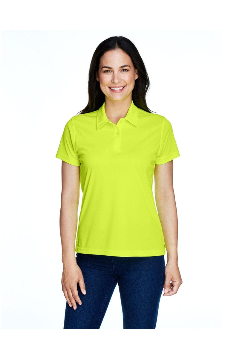Team 365 Polos/Knits XS / Safety Yellow Team 365 TT21W: Ladies' Command Snag Protection Polo