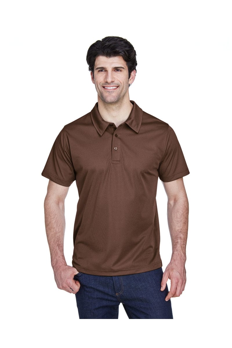 Team 365 Polos/Knits XS / Sprt Dark Brown Team 365 TT21: Men's Command Snag Protection Polo