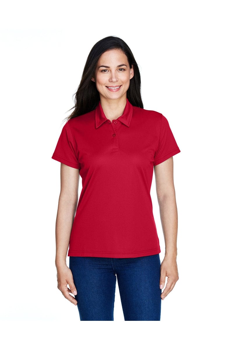 Team 365 Polos/Knits XS / Sprt Scarlet Red Team 365 TT21W: Ladies' Command Snag Protection Polo
