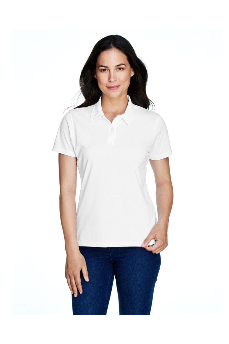 Team 365 Polos/Knits XS / White Team 365 TT21W: Ladies' Command Snag Protection Polo