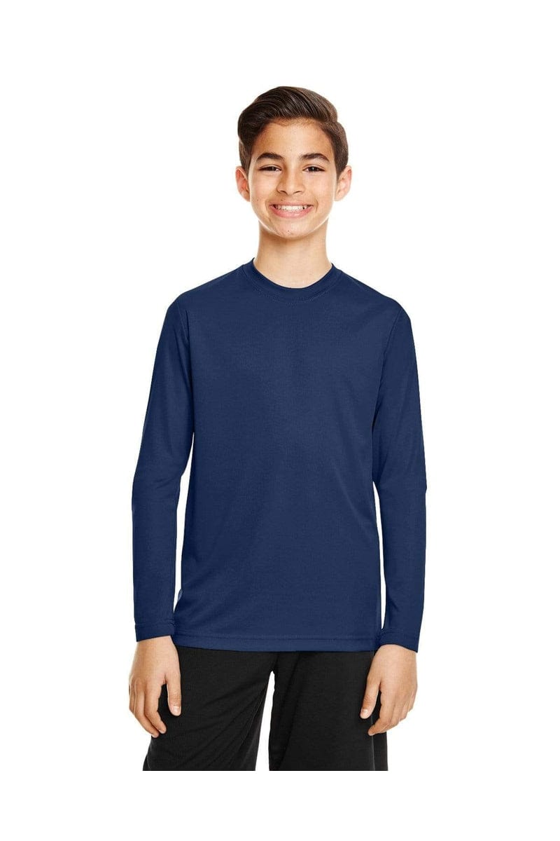 Team 365 T-Shirts Team 365 TT11YL: Youth Zone Performance Long-Sleeve T-Shirt