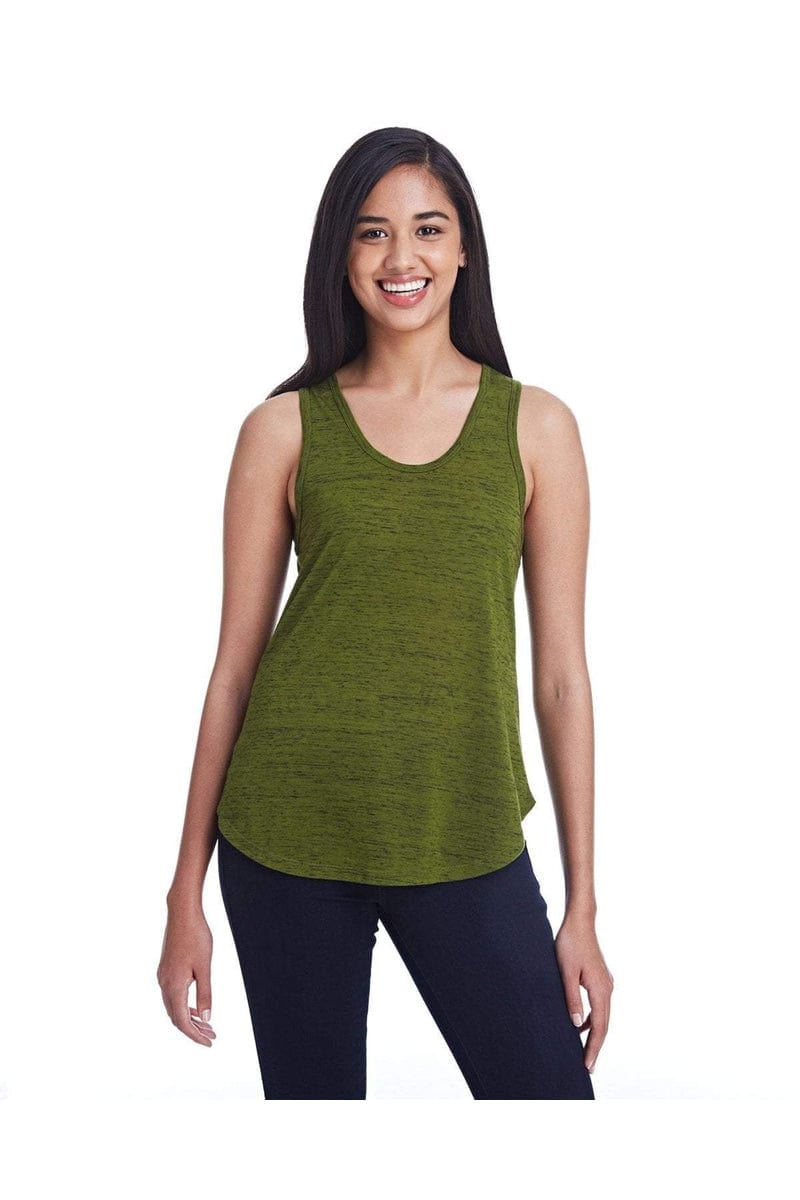 Threadfast Apparel Tank Tops Threadfast Apparel 204LT: Ladies' Blizzard Jersey Racer Tank