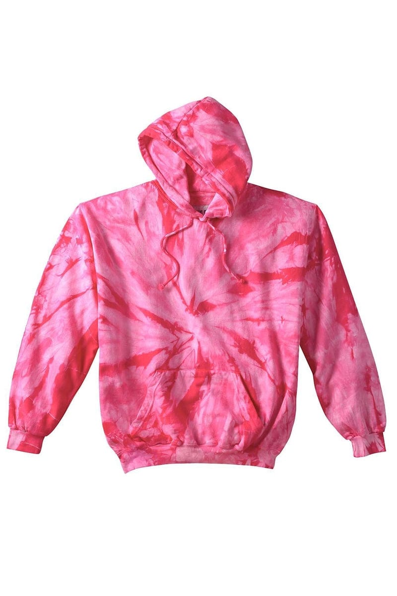 S-2XL, Hand dyed, Pink Navy Watercolor Tie Dye hot Hoodie, size S-2XL