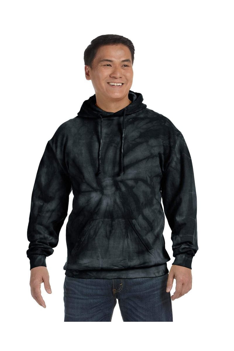 Tie-Dye Sweatshirts/Fleece Tie-Dye CD877: Adult 8.5 oz. Tie-Dyed Pullover Hood