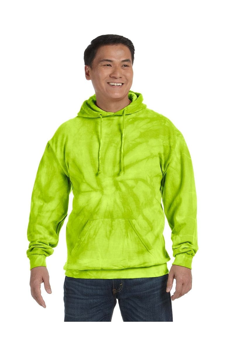 Tie-Dye CD877: Adult 8.5 oz. Tie-Dyed Pullover Hood