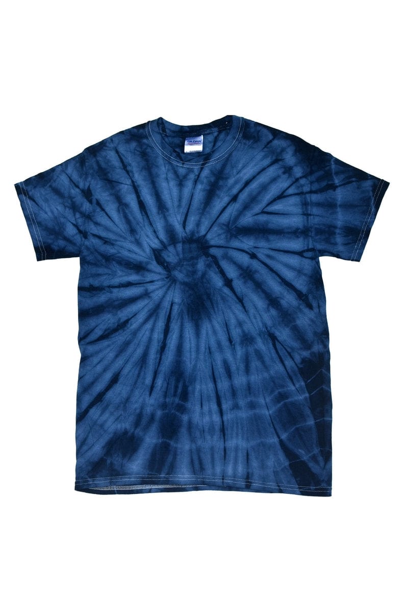 Tie-Dye T-Shirts 5XL / Spider Navy Tie-Dye CD101: Adult 5.4 oz. 100% Cotton Spider T-Shirt