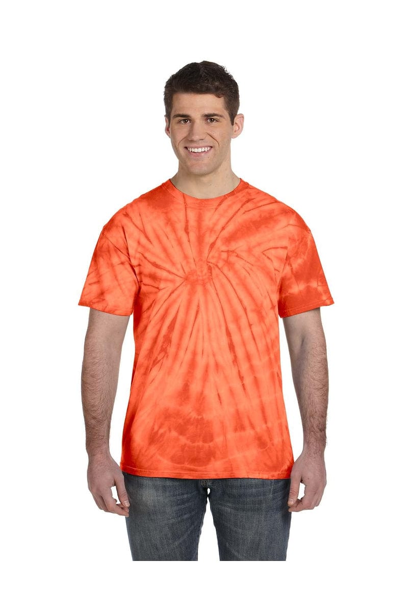 Tie-Dye CD101: Adult 5.4 oz. 100% Cotton Spider T-Shirt