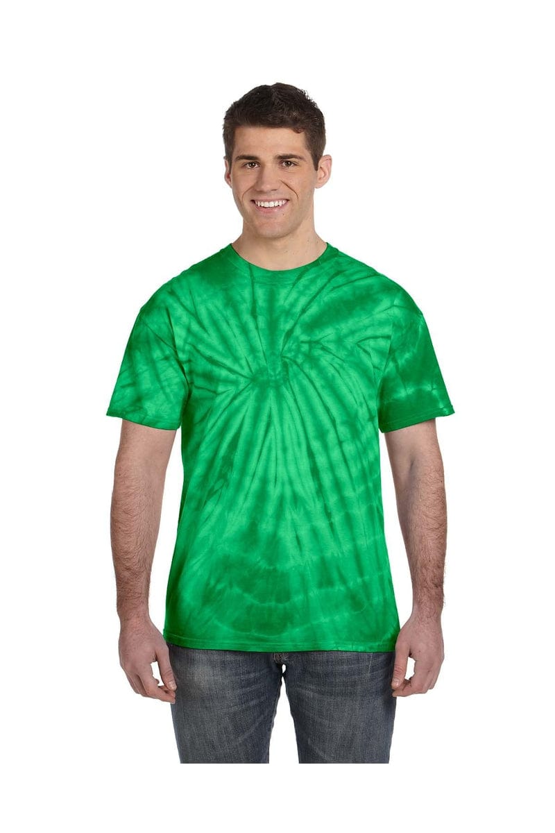 Tie-Dye CD101: Adult 5.4 oz. 100% Cotton Spider T-Shirt