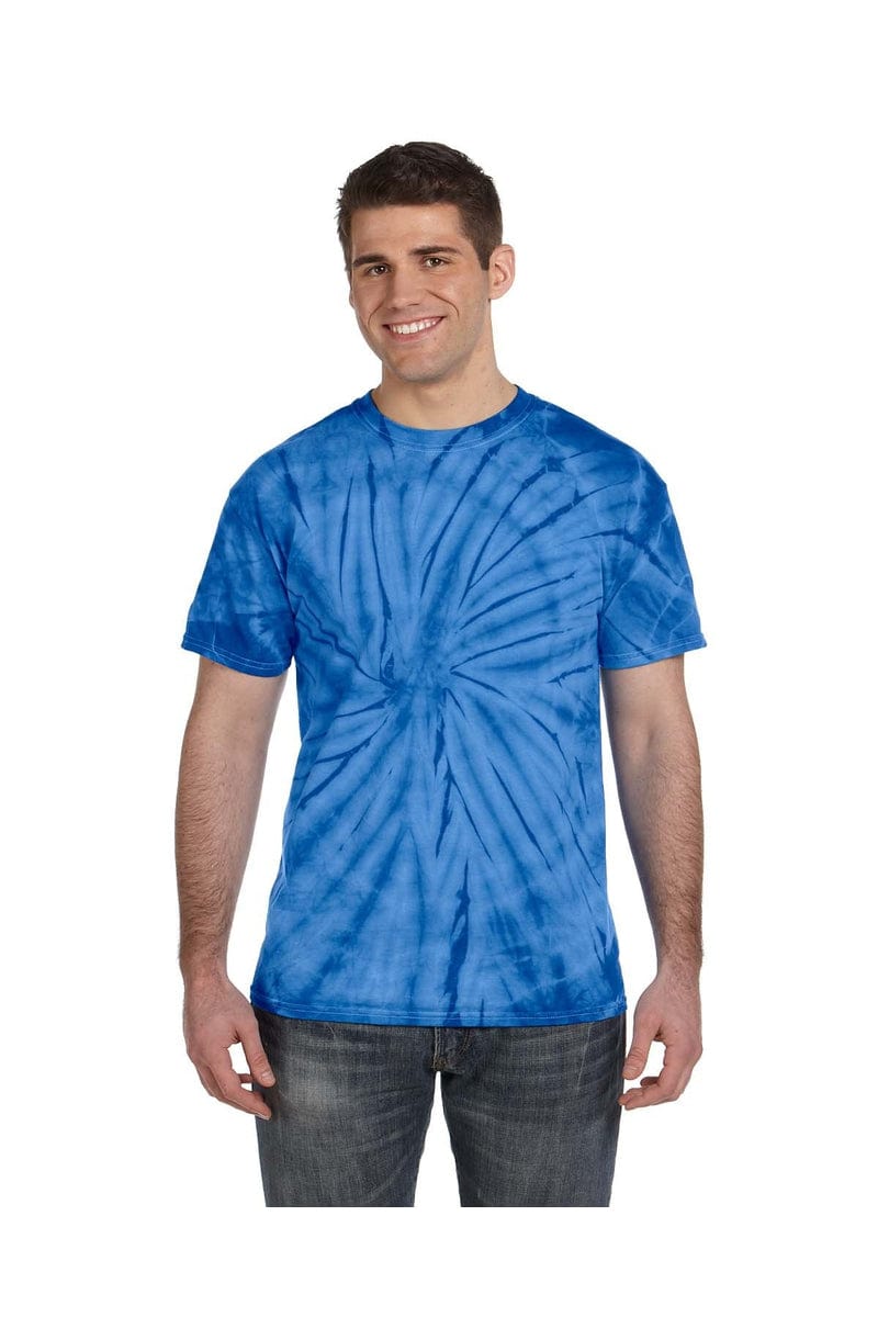 Tie-Dye CD101: Adult 5.4 oz. 100% Cotton Spider T-Shirt