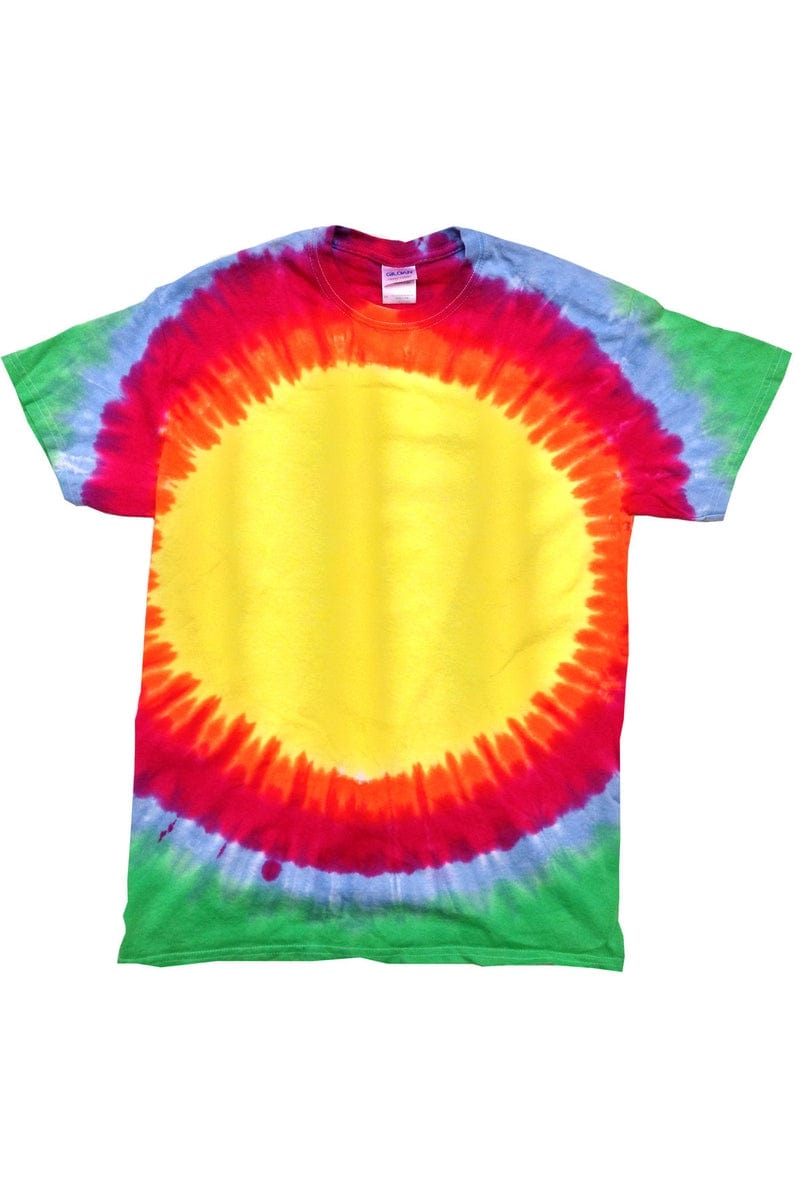 Tie-Dye T-Shirts S / Sunburst Rainbow Tie-Dye CD100: Adult 5.4 oz., 100% Cotton T-Shirt