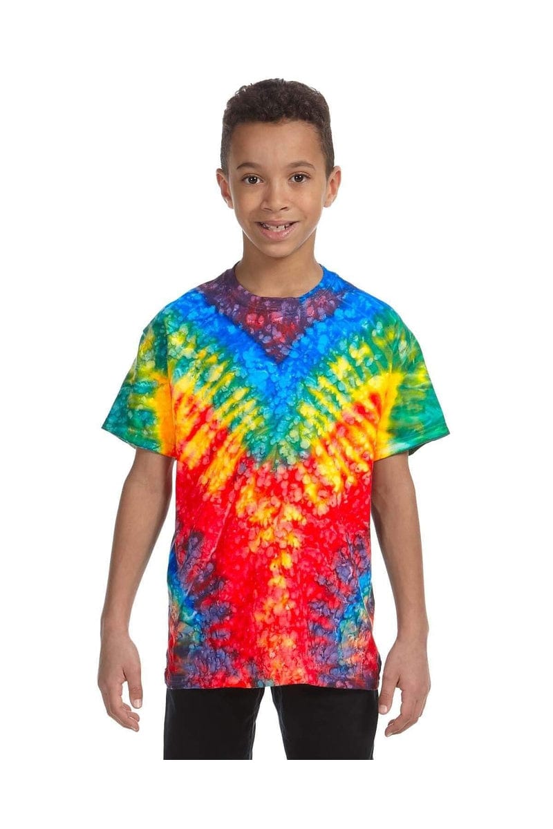 Tie-Dye CD100Y: Youth 5.4 oz. 100% Cotton T-Shirt