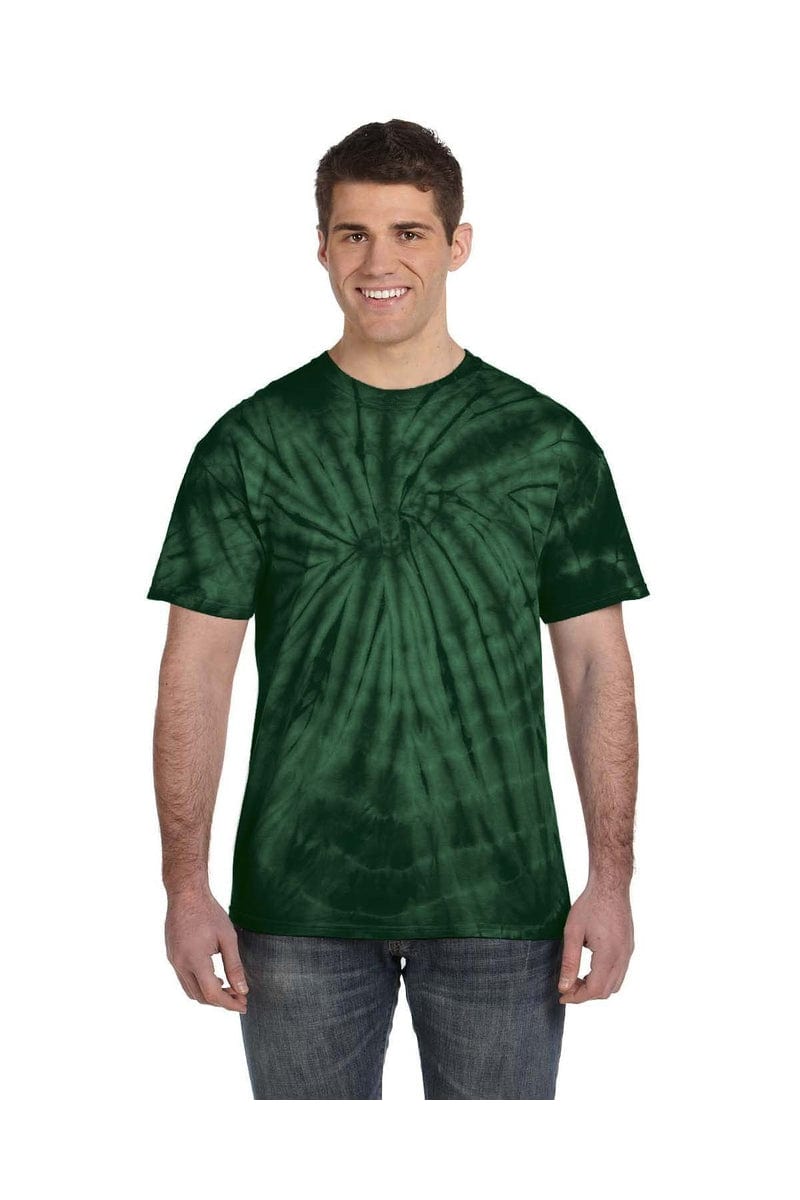 Tie-Dye T-Shirts Tie-Dye CD101: Adult 5.4 oz. 100% Cotton Spider T-Shirt