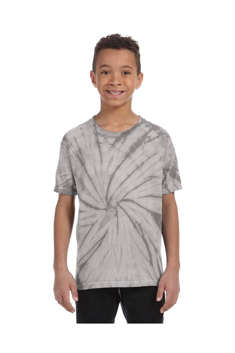 Tie-Dye T-Shirts Tie-Dye CD101Y: Youth 5.4 oz. 100% Cotton Spider T-Shirt