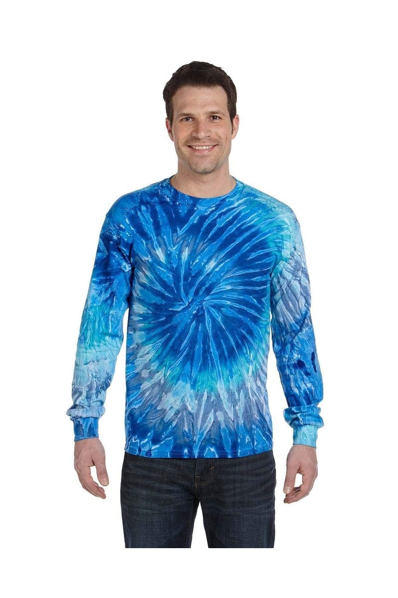 Tie-Dye T-Shirts Tie-Dye CD2000: Adult 5.4 oz. 100% Cotton Long-Sleeve T-Shirt