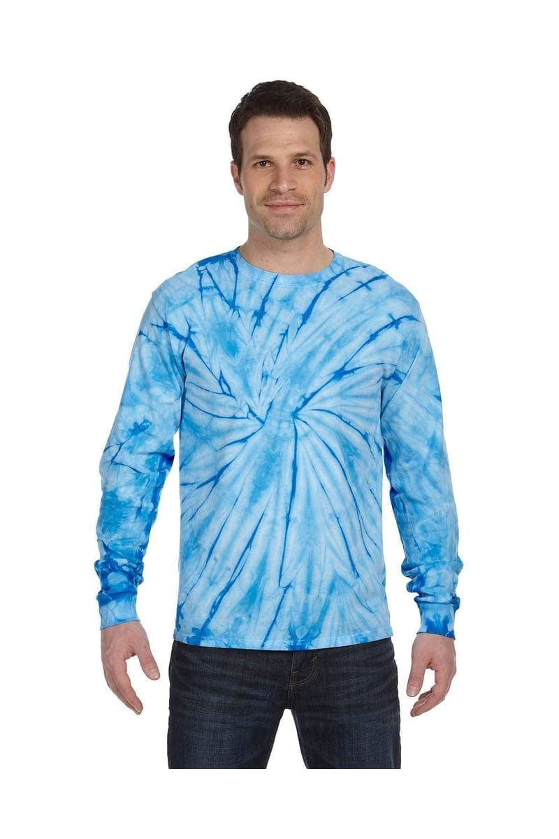 Tie-Dye T-Shirts Tie-Dye CD2000: Adult 5.4 oz. 100% Cotton Long-Sleeve T-Shirt