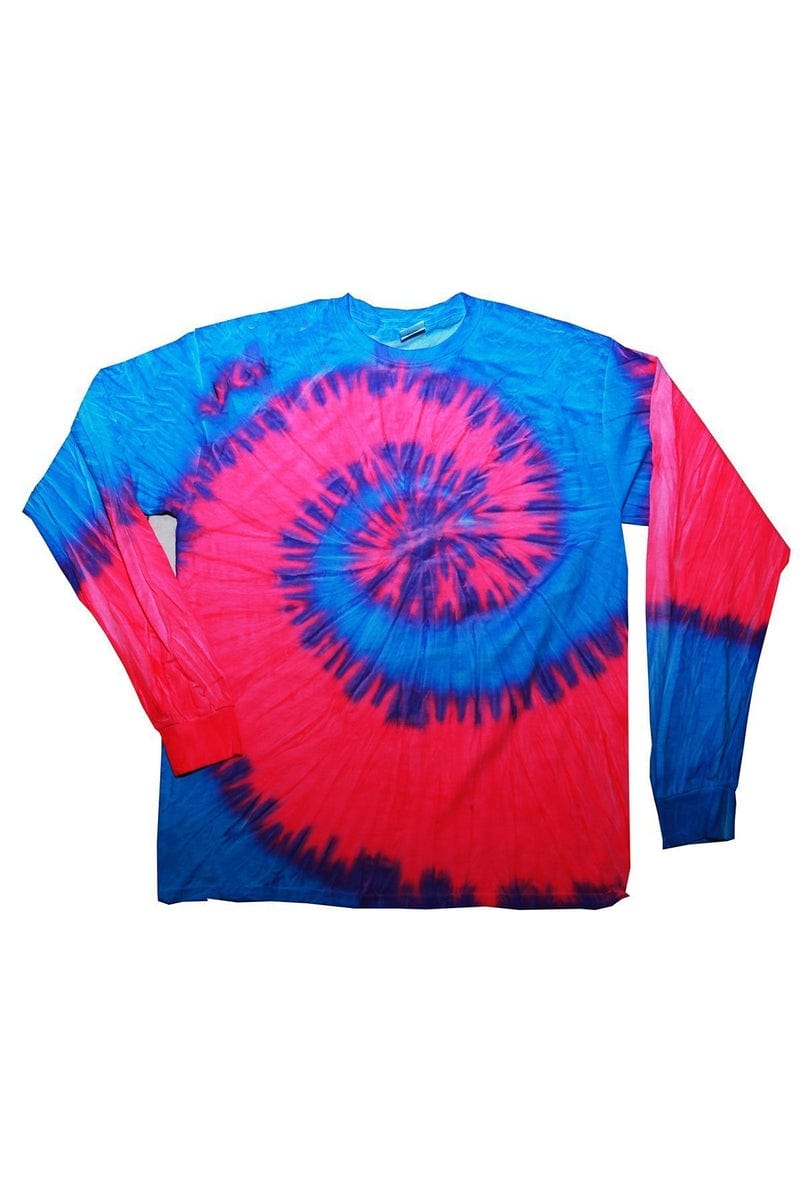 Tie-Dye T-Shirts Tie-Dye CD2000: Adult 5.4 oz. 100% Cotton Long-Sleeve T-Shirt