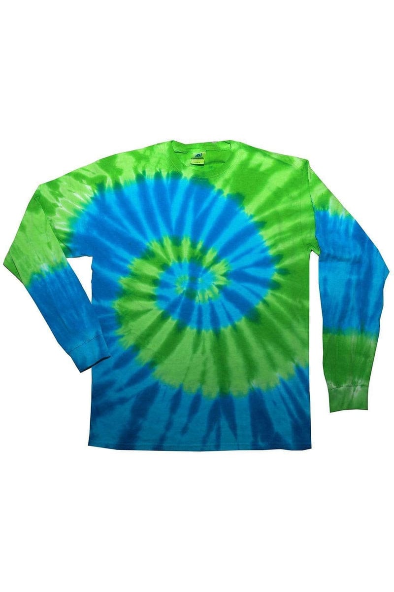 Tie-Dye T-Shirts Tie-Dye CD2000: Adult 5.4 oz. 100% Cotton Long-Sleeve T-Shirt