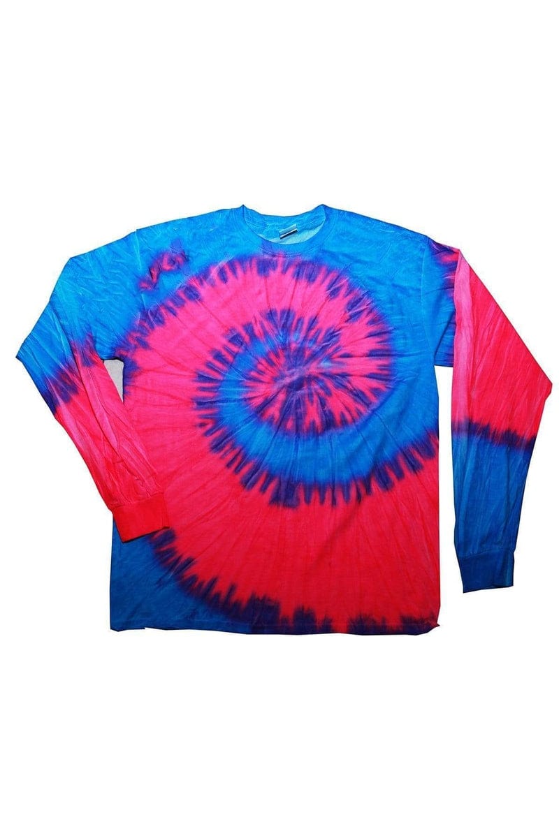 Tie-Dye T-Shirts Tie-Dye CD2000: Adult 5.4 oz. 100% Cotton Long-Sleeve T-Shirt