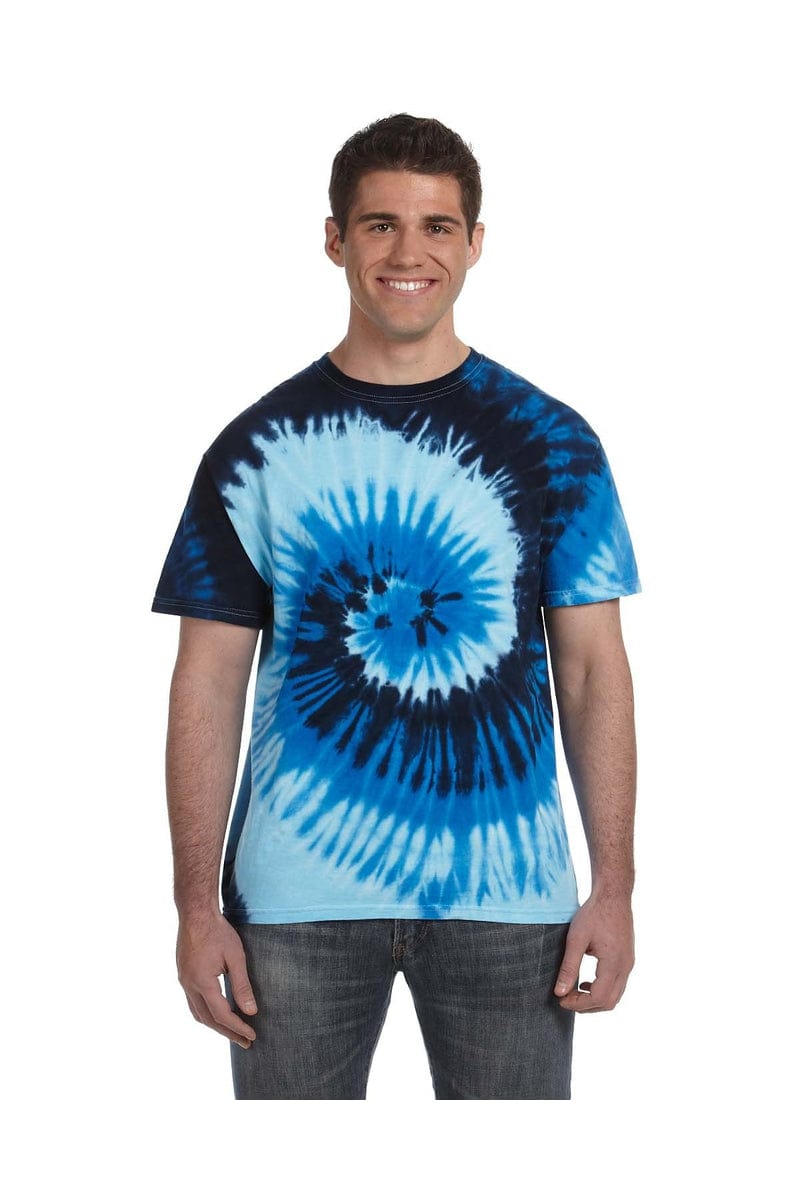Tie-Dye T-Shirts XS / Blue Ocean Tie-Dye CD100Y: Youth 5.4 oz. 100% Cotton T-Shirt