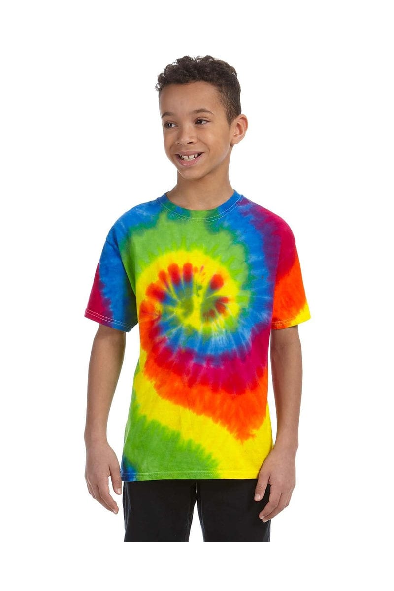 Tie-Dye T-Shirts XS / Moondance Tie-Dye CD100Y: Youth 5.4 oz. 100% Cotton T-Shirt
