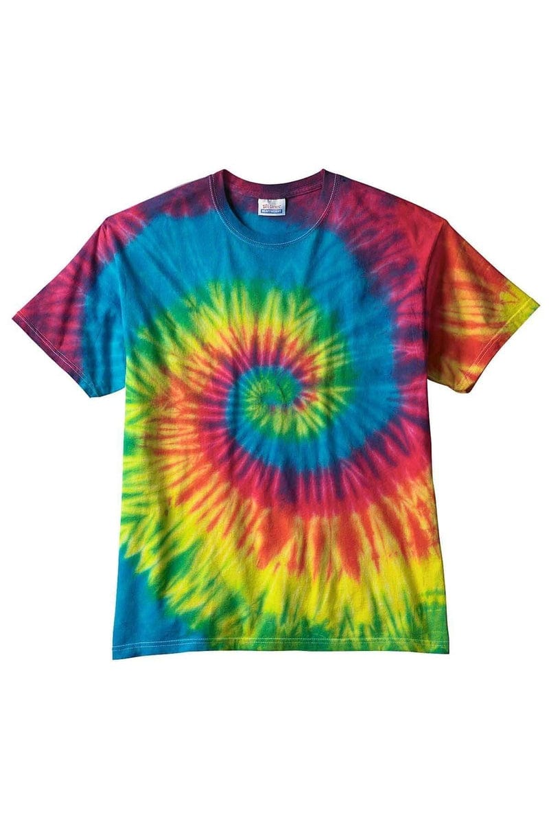 Tie-Dye T-Shirts XS / Rasta Blue Tie-Dye CD100Y: Youth 5.4 oz. 100% Cotton T-Shirt