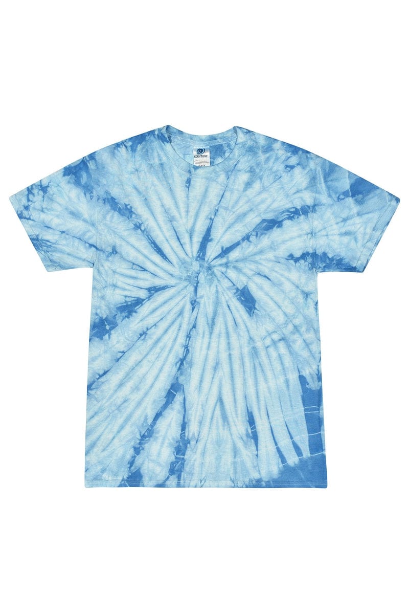 Tie-Dye T-Shirts XS / Spider Baby Blue Tie-Dye CD101Y: Youth 5.4 oz. 100% Cotton Spider T-Shirt