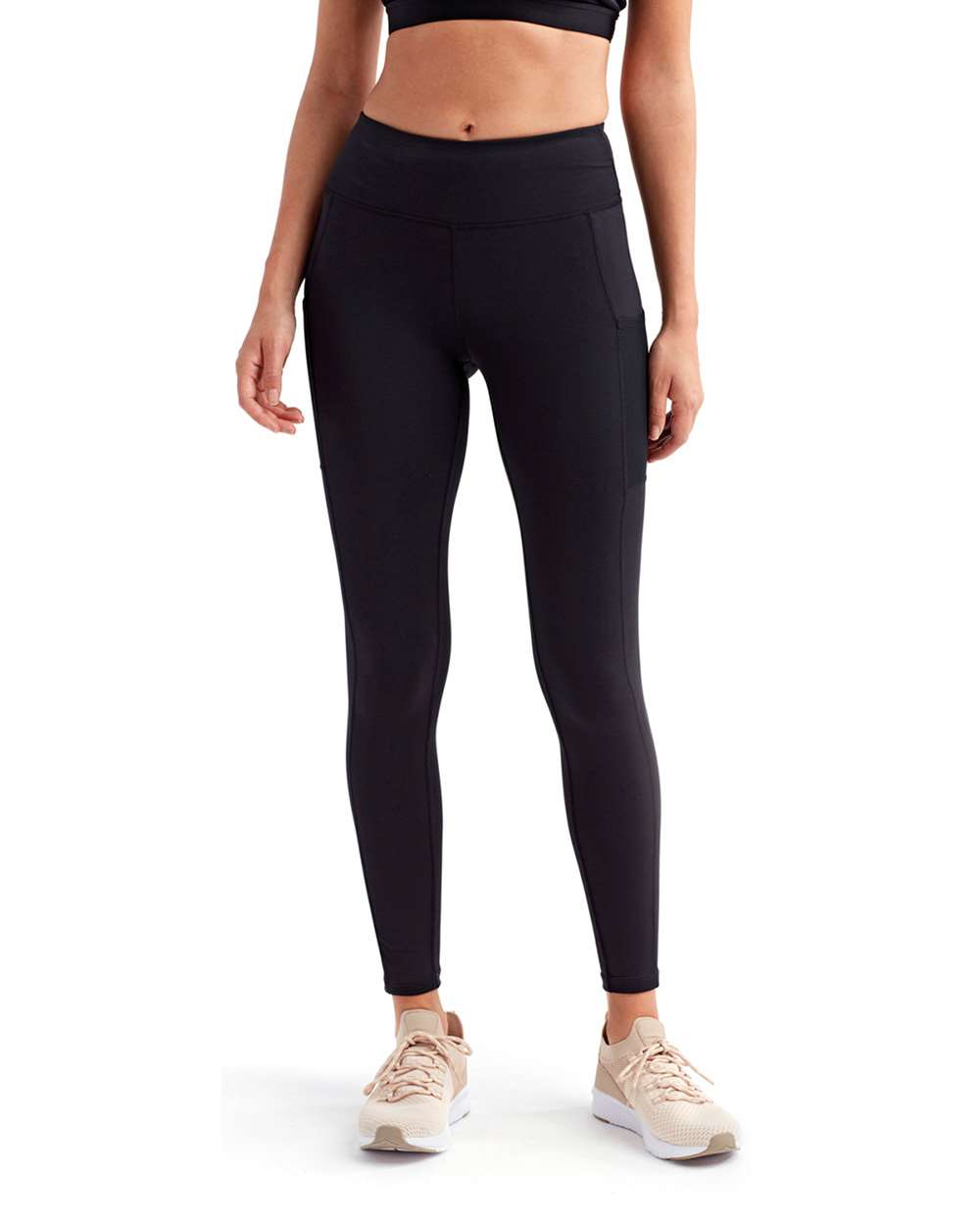 TriDri Bottoms TriDri TD304 Women's Mesh Pocket Danica Leggings