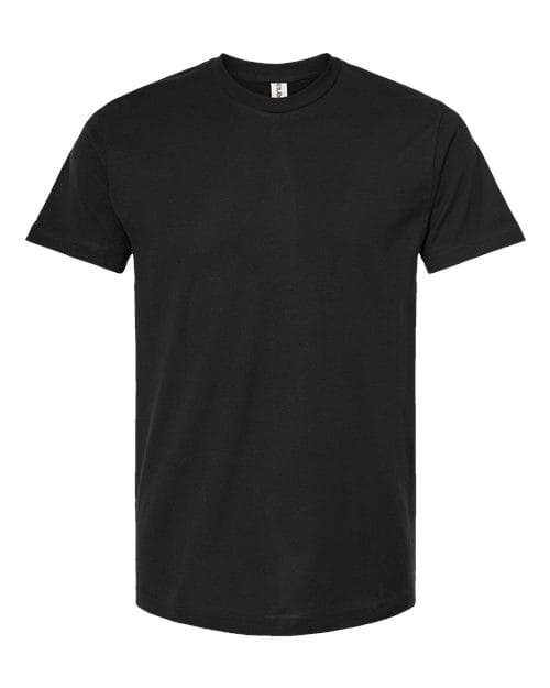 Tultex 10667 XS / Black Tultex 202: Unisex Fine Jersey T-Shirt