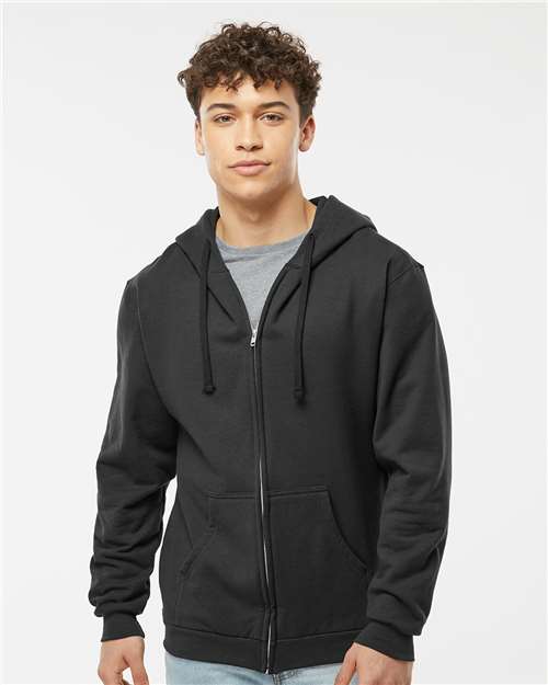 Tultex 331 Unisex Full-Zip Hooded Sweatshirt in 
