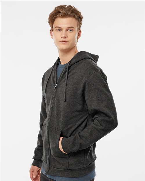 Tultex 331 Unisex Full-Zip Hooded Sweatshirt in 
