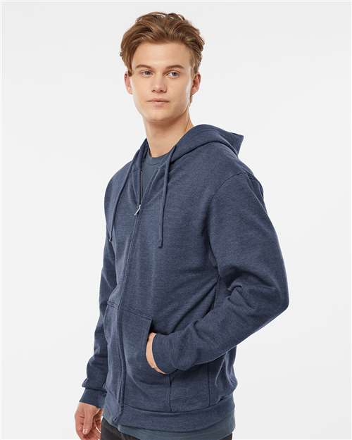 Tultex 331 Unisex Full-Zip Hooded Sweatshirt in 
