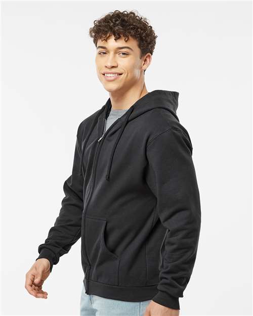 Tultex 331 Unisex Full-Zip Hooded Sweatshirt in 