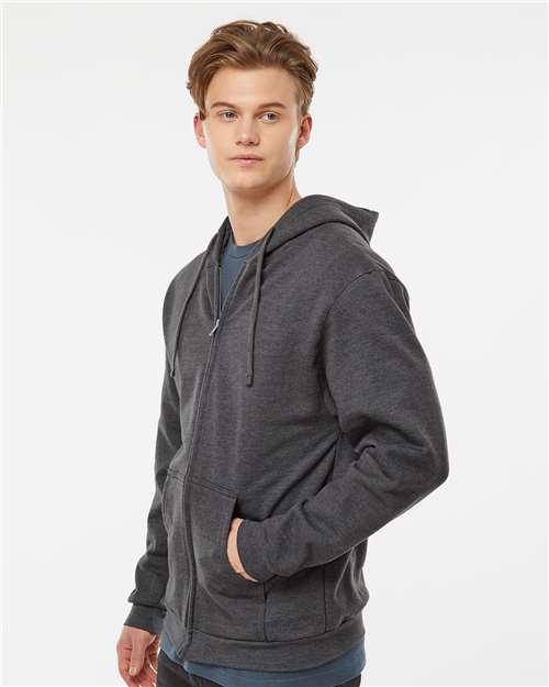 Tultex 331 Unisex Full-Zip Hooded Sweatshirt in 