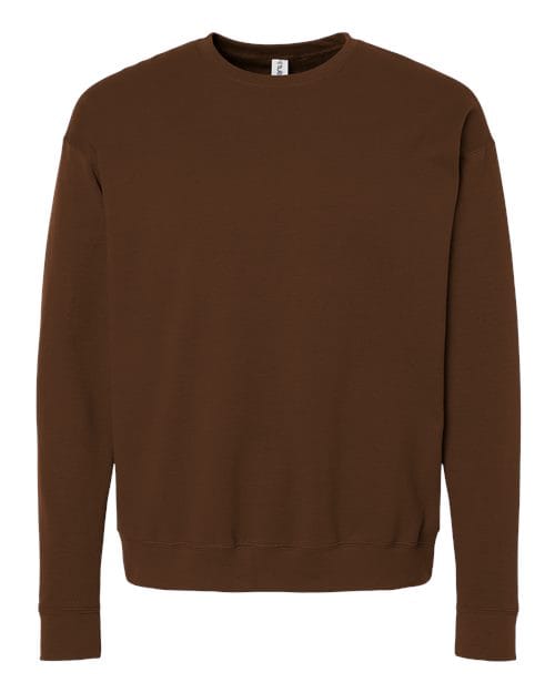 Tultex 340 Unisex Fleece Crewneck Sweatshirt in Brown