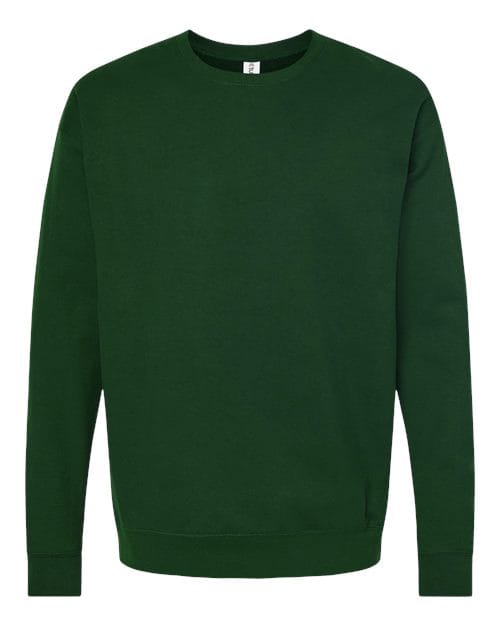 Tultex 340 Unisex Fleece Crewneck Sweatshirt in Forest