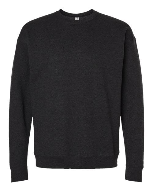 Tultex 340 Unisex Fleece Crewneck Sweatshirt in Heather Graphite