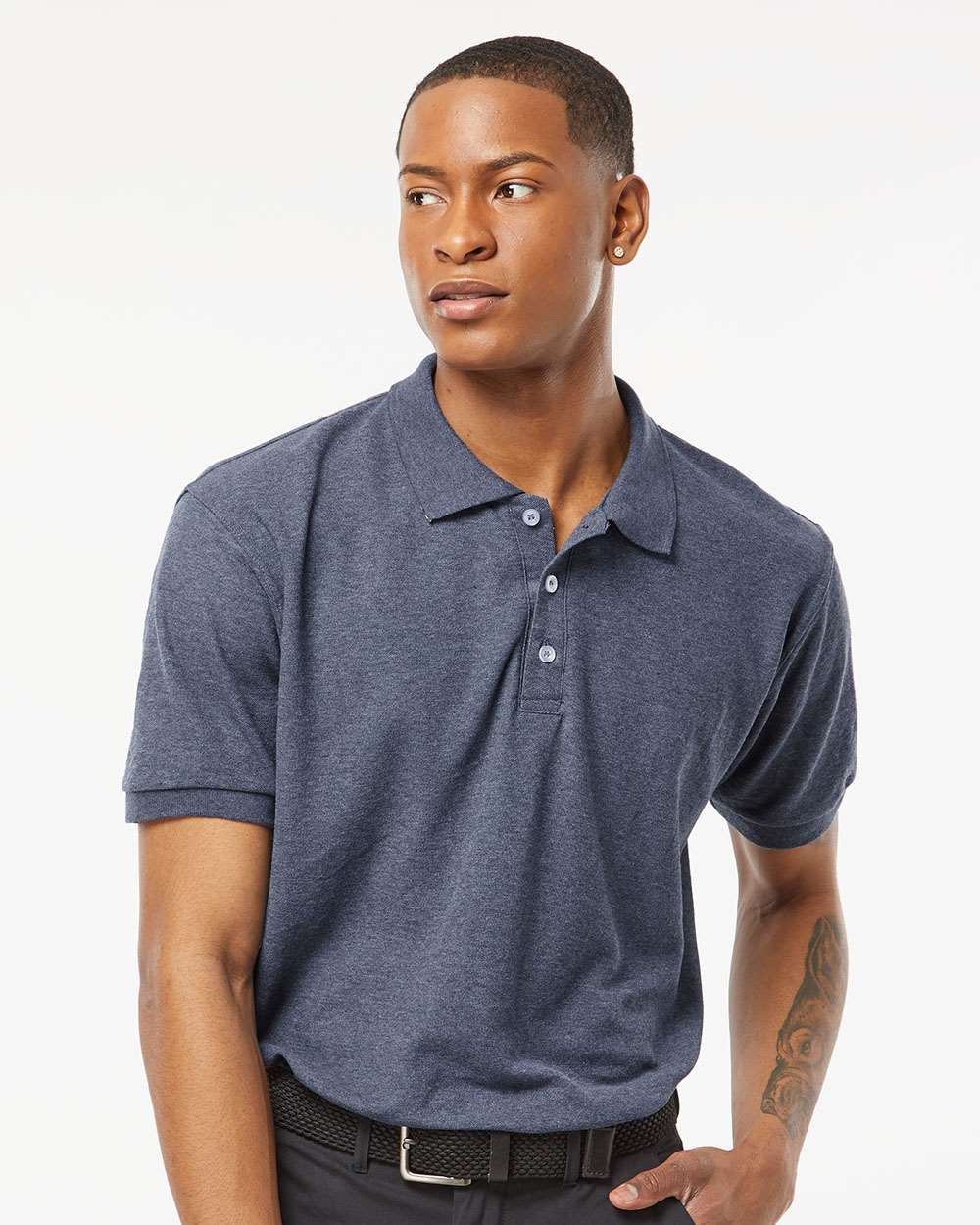 Tultex 10671 Tultex 400 Men's 50/50 Sport Pique Polo