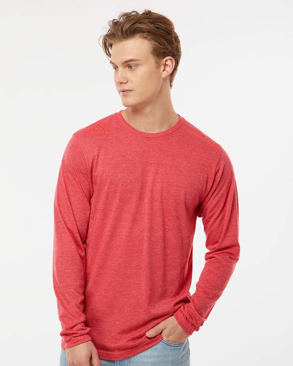 Tultex 10672 Tultex 242 Unisex Poly-Rich Long Sleeve T-Shirt