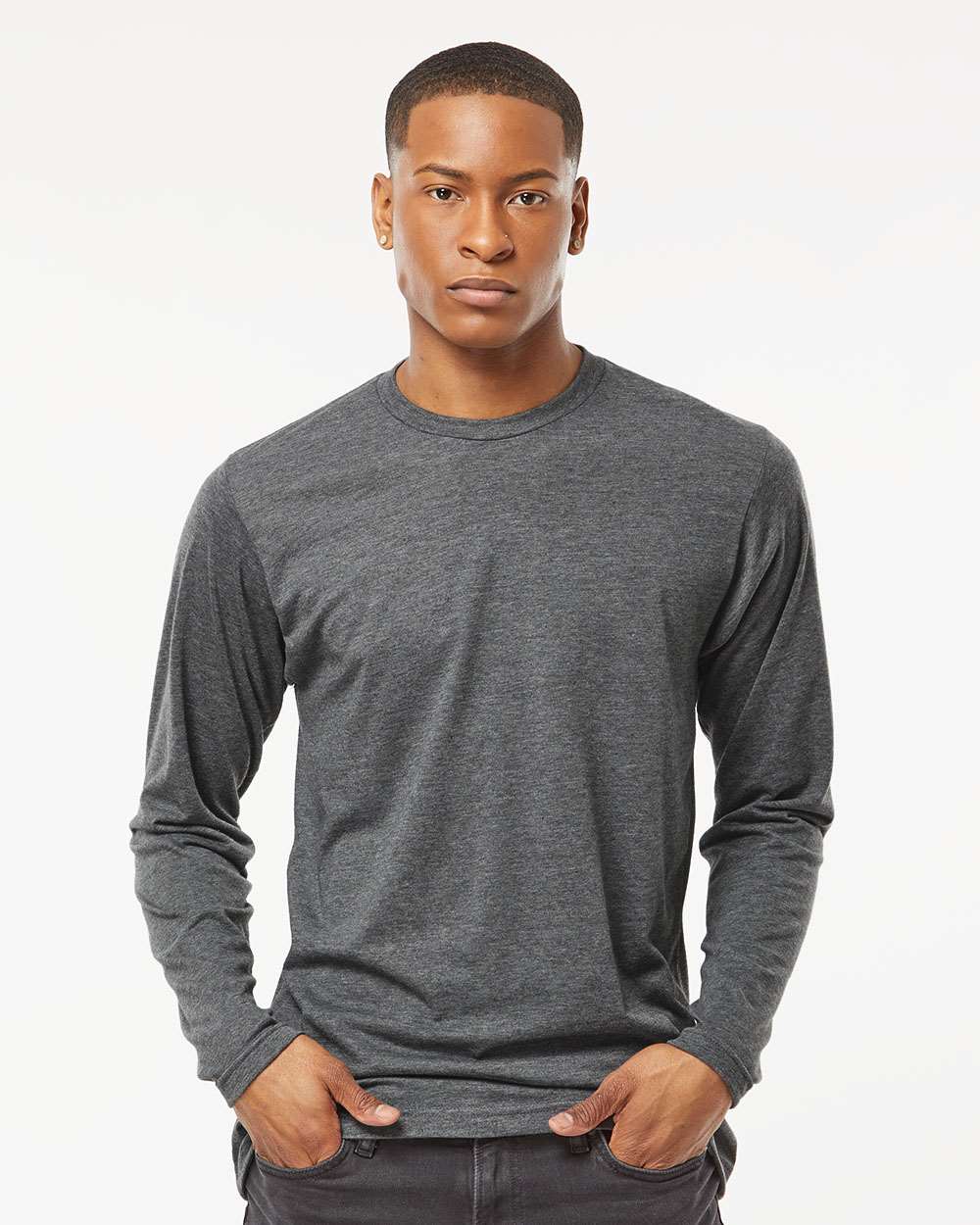 Tultex 10672 Tultex 242 Unisex Poly-Rich Long Sleeve T-Shirt