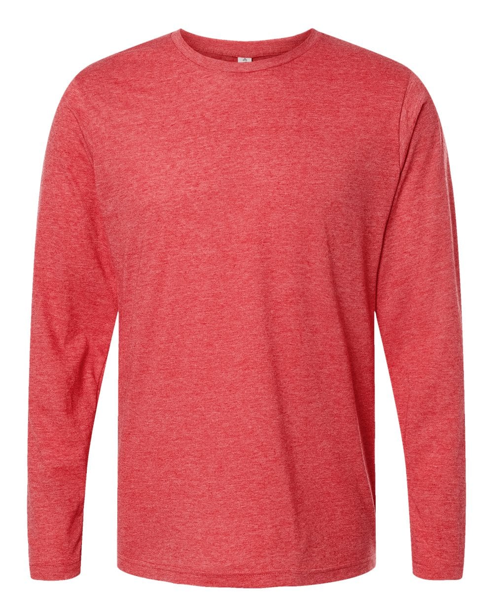 Tultex 10672 XS / Heather Red Tultex 242 Unisex Poly-Rich Long Sleeve T-Shirt
