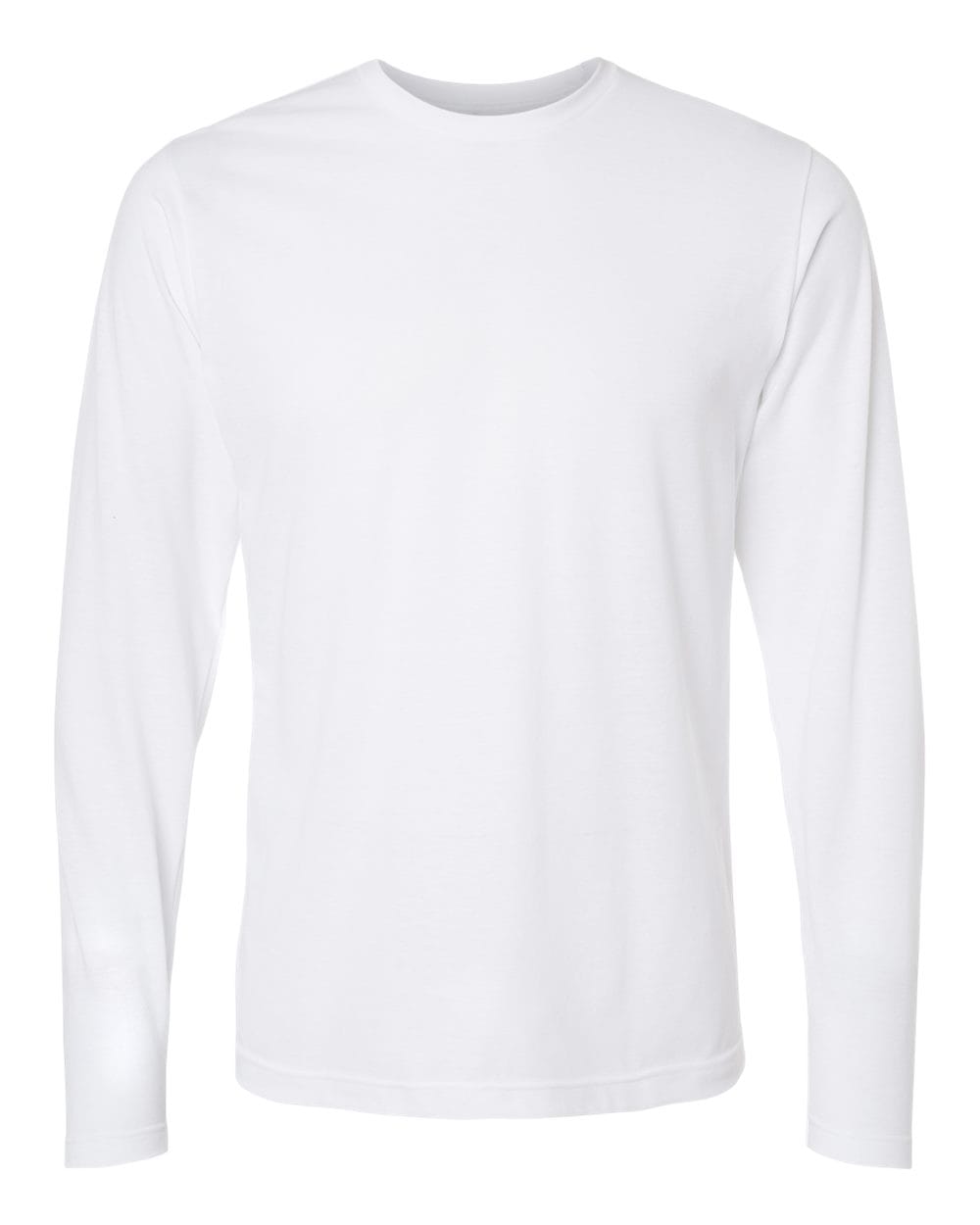 Tultex 10672 XS / White Tultex 242 Unisex Poly-Rich Long Sleeve T-Shirt