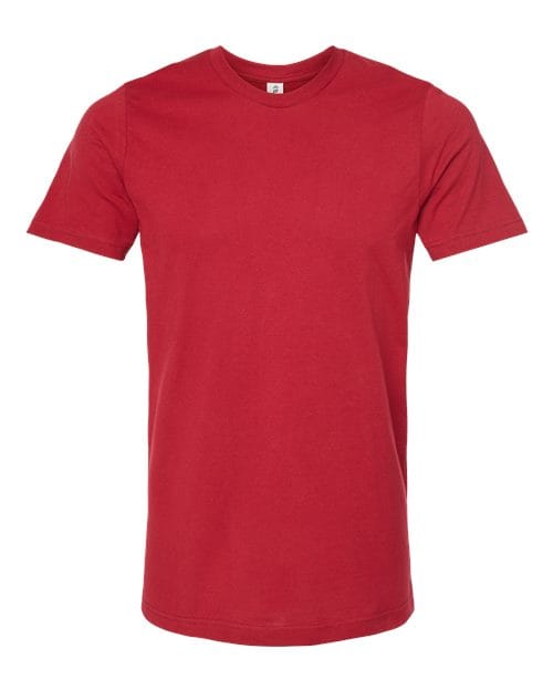 Tultex 502 Men's Premium Cotton T-Shirt in Cardinal