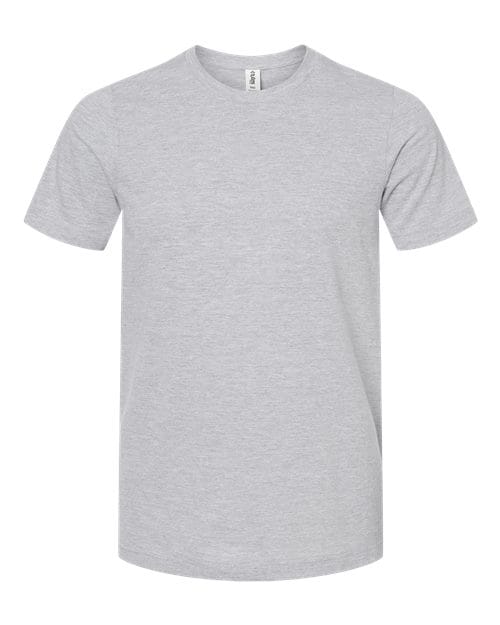 Tultex 502 Men's Premium Cotton T-Shirt in Heather Grey