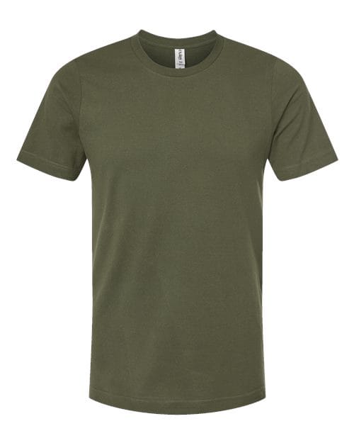 Tultex 502 Men's Premium Cotton T-Shirt in Olive